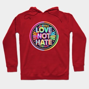 Love is not hate Hoodie